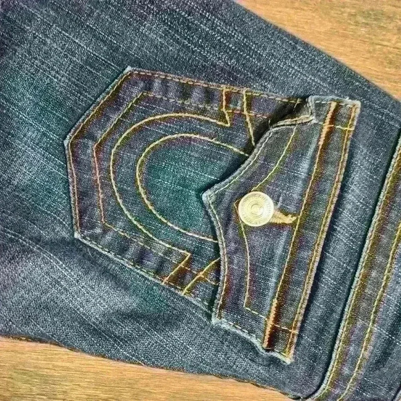TRUE RELIGION BECKY FIT SIZE  24 jean - Picture 4 of 7